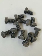 (12) M12 x 1.75 x 20 MM HH  (FT) Class 10.9 Hex Cap Screw (Bolt)  Black Zinc