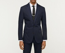 J.Crew Ludlow Suit Jacket in Italian Chino 38S 100 Cotton 348