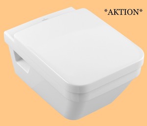 Aktion V B Wand Wc Eckig Combi Pack Architectura Directflush Spulrandlos Ebay