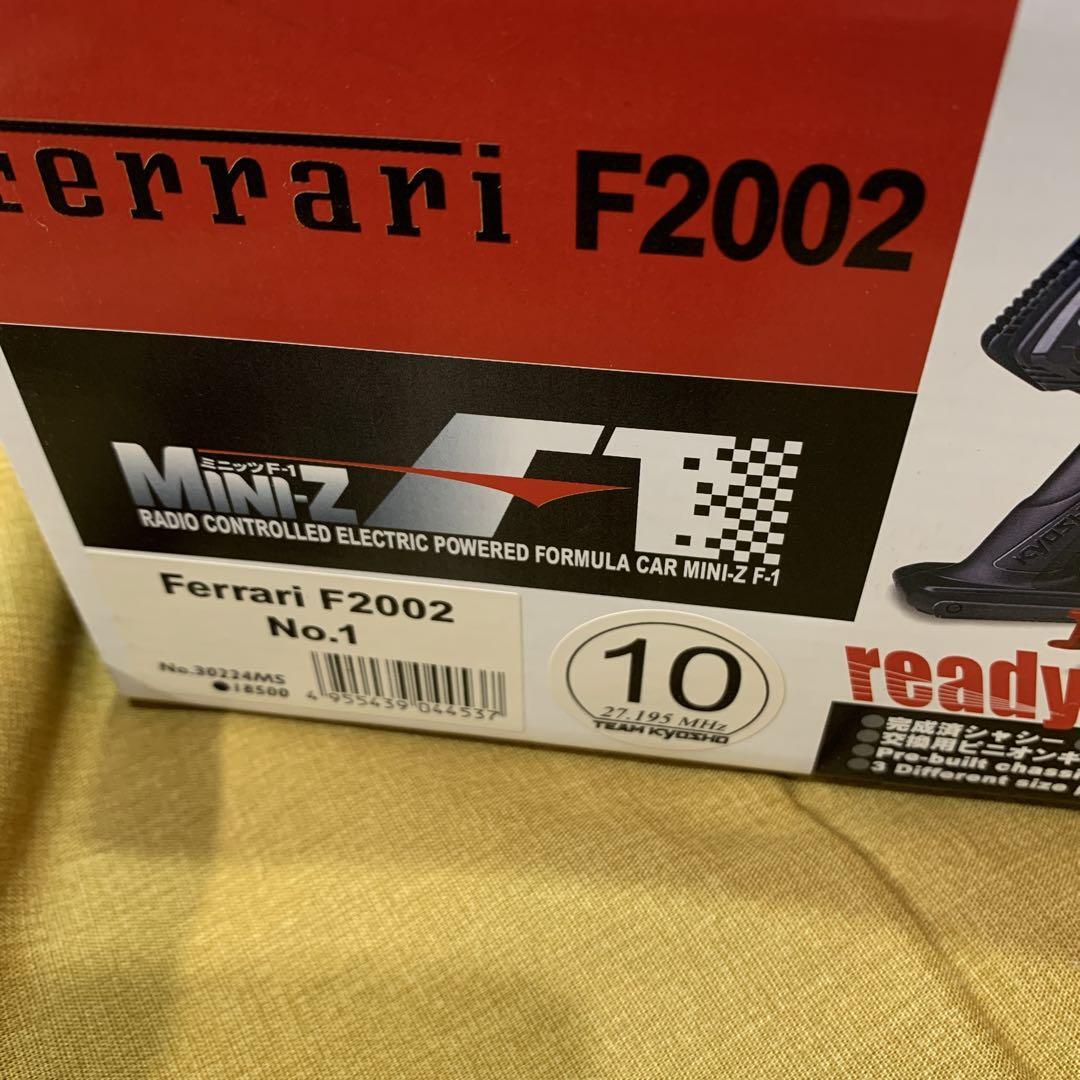KYOSYO 京商 ミニッツ F-1 レディーセット Ferrari F2002 Kyosho Mini-z Readyset F-1 Ferrari F2002 | eBay