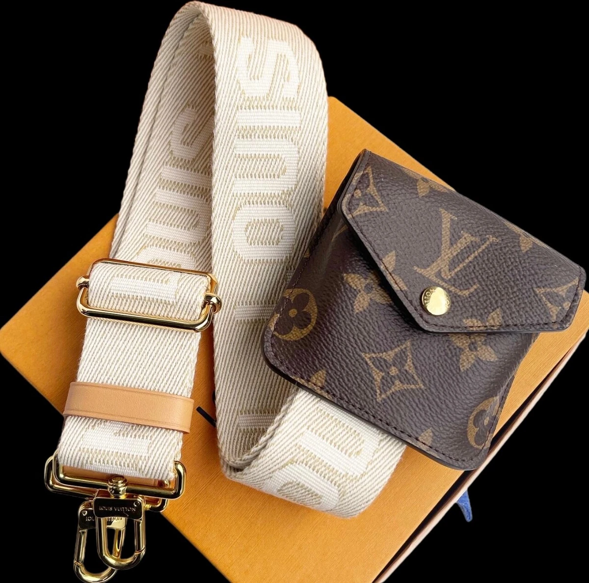 LOUIS VUITTON Utility Monogram Canvas Crossbody Bag Brown - 10% OFF