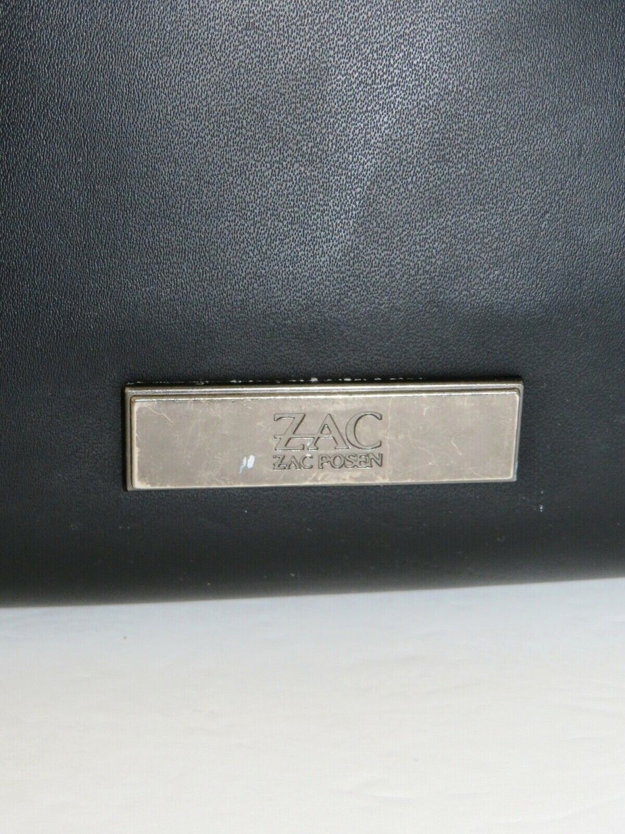 ZAC POSEN EARTHA WRISTLET Black Tote Crossbody Handbag | eBay display picture 3
