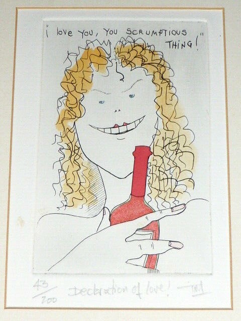 ティムバルマー　Tim Bulmer　版画　whacko! ティムバルマー Tim Bulmer 版画 whacko! Tim Bulmer Limited Edition