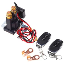 Car Battery Isolator Switch Disconnect Power On Off W/Wireless Remote Control