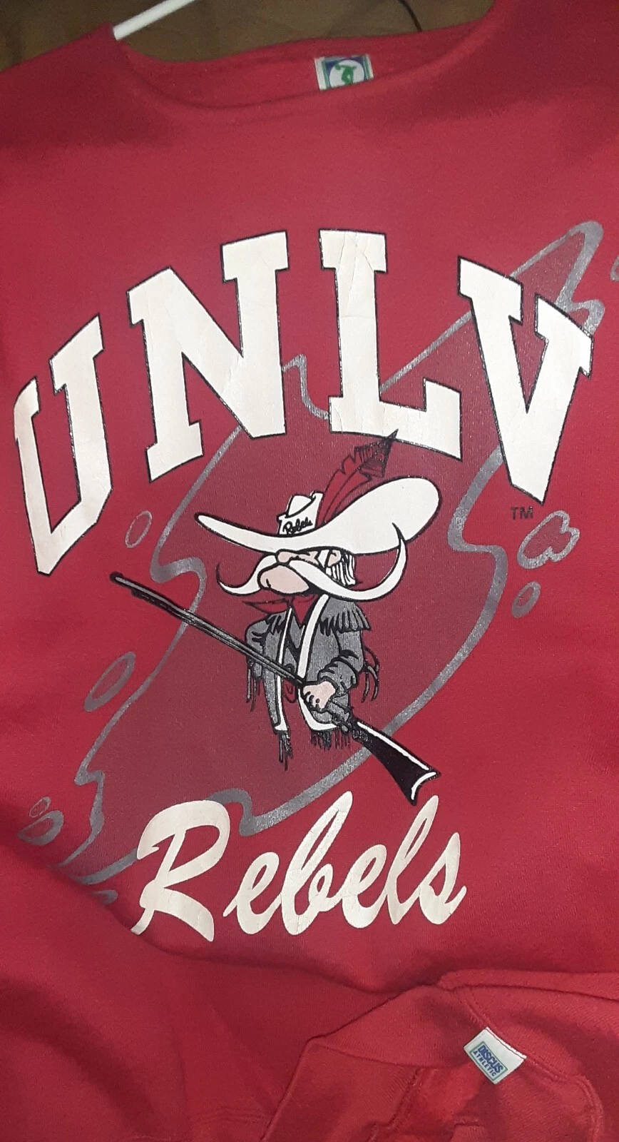 Pull UNLV Rebels personnalisé vintage Las Vegas Supreme taille XL