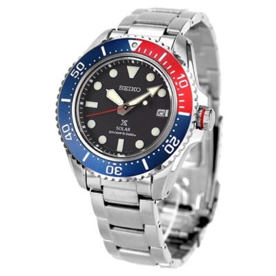 SEIKO Prospex SBDJ053 Pepsi Diver Scuba 200m Solar Sapphire