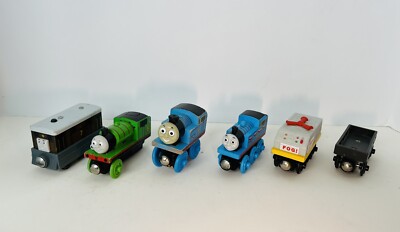 6 Wooden Learning Curve Thomas The Train Engines