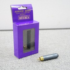 Acoustic Revive RES-RCA RCA Short plug 1 pc Audio Pin Reality enhancer