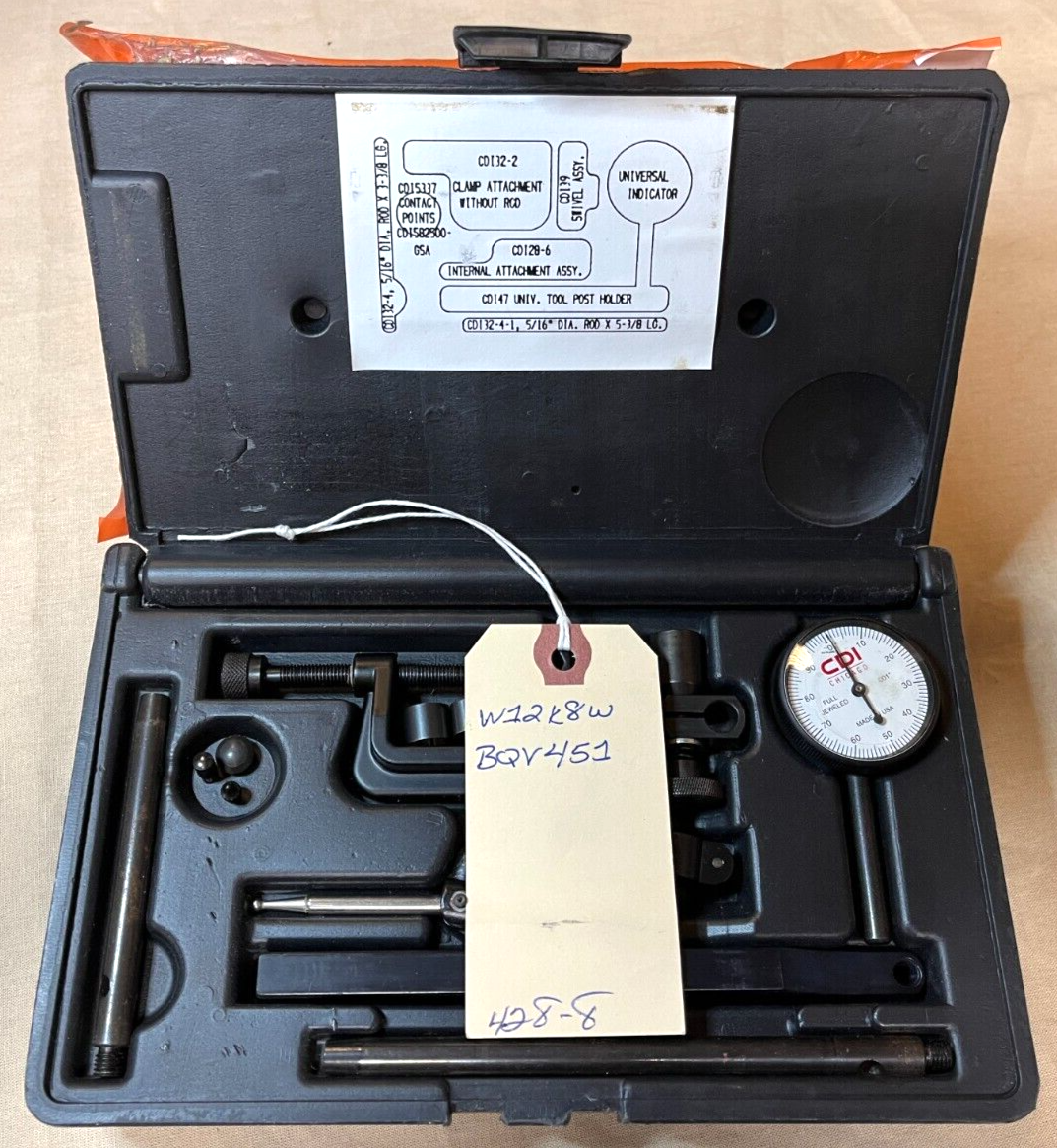 CDI Mechanical Universal Dial Test Indicator Set, 60100C