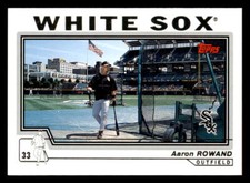 2004 Topps #19 Aaron Rowand Chicago White Sox