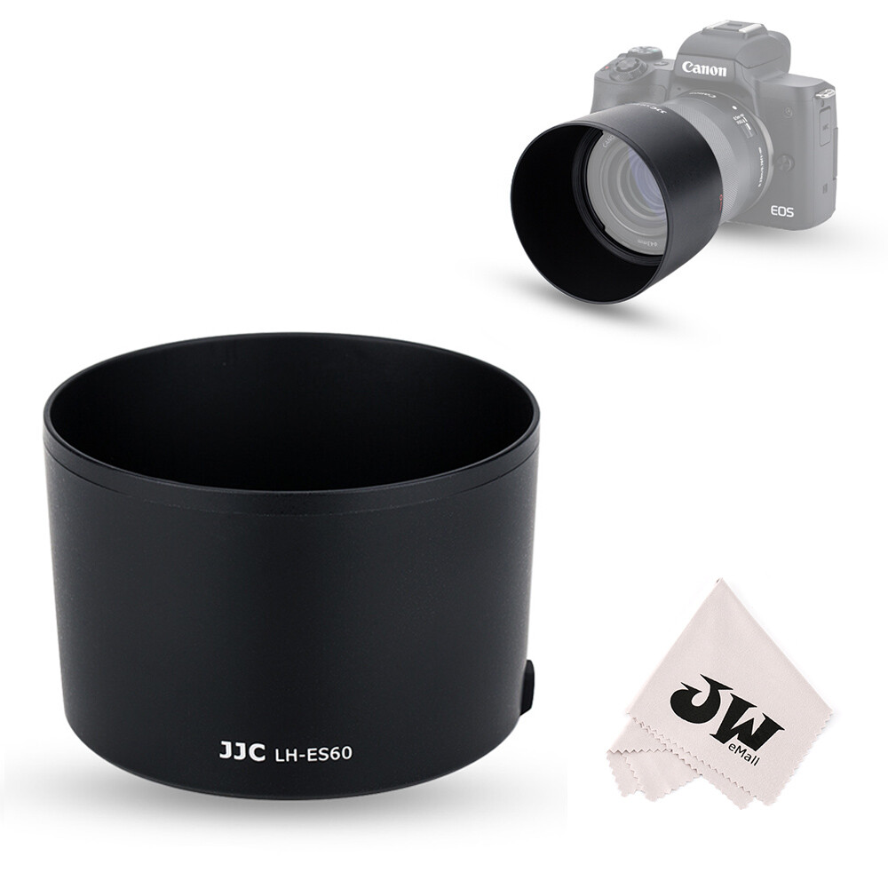 Es60 Lens Hood Shade for Canon Efm 32mm F/1.4 STM 43mm Filter Thread