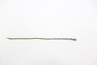 with Smokey Stones Tennis Bracelet Silver-Tone