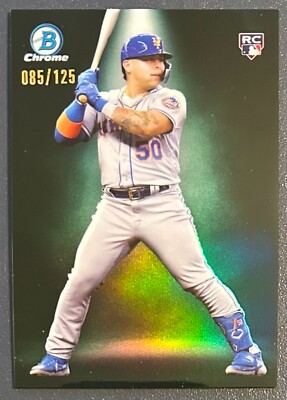 2023 Bowman Francisco Alvarez Spotlights Aqua RC #085/125 #BS-12 Mets