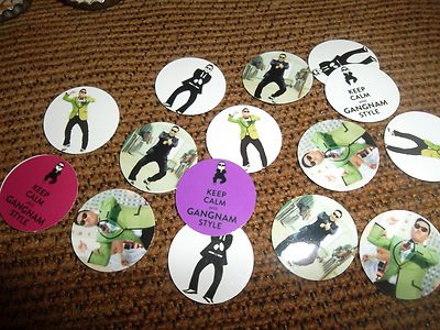 Pre Cut One Inch GANGNAM STYLE  FREE SHIP