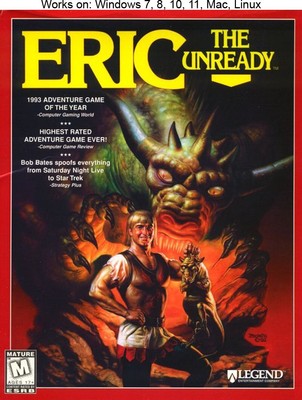 Eric the Unready PC Mac Game 1993 Windows 7 8 10 11