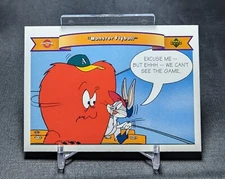 Monster Flyball 1991 Upper Deck Comic Ball 2 Looney Tunes #60 Angels/Athletics 