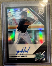 Yordan Alvarez Rated Prospects Optic Black Prizm Autograph 8/50 #RPS-YA Astros