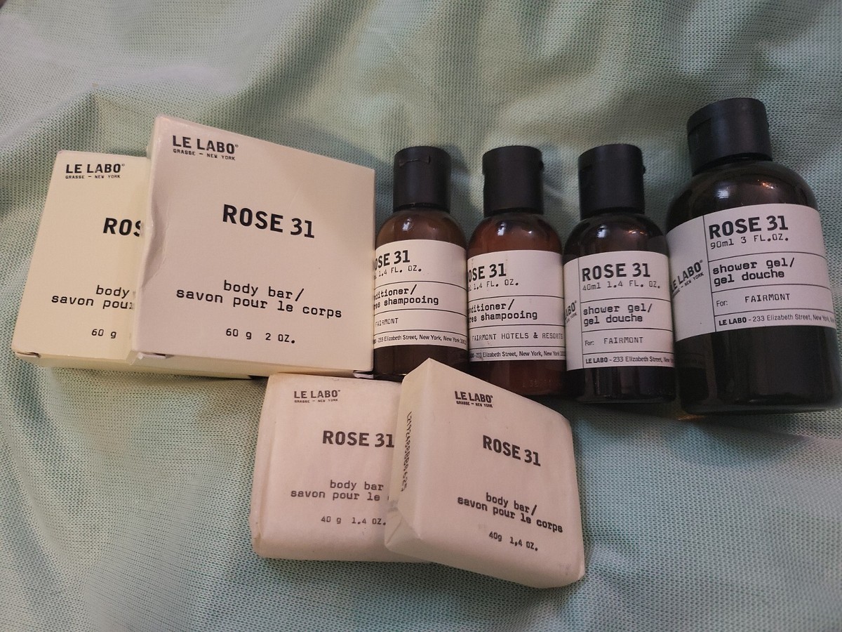 LeLabo ROSE 31 Body Soap [2] 2ozbars [2] [2] [2] shower 