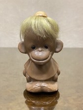 Vintage Soviet Union Collectible Plastic Toy MONKEY USSR, 1970s