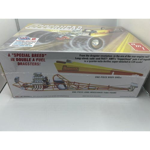 AMT Copperhead Rear-Engine Dragster 1:25 Scale Model Kit AMT 1282/12 ...