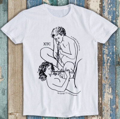 T-Shirt XTC Grass Punk Musik lustig Geschenk 1809