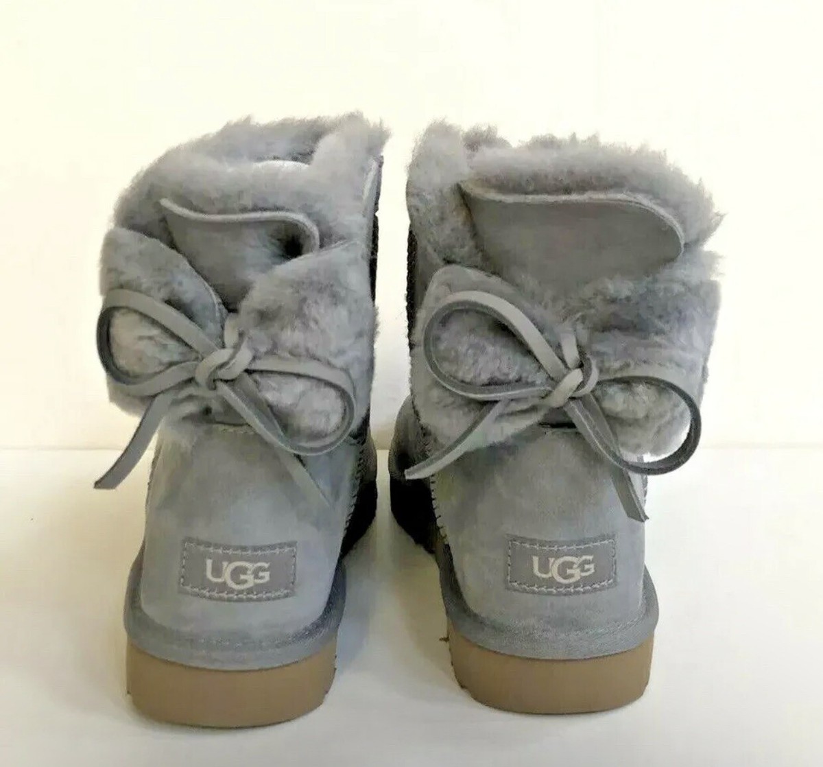 Suede W Classic Double Bow Mini Bailey Bow II Boot UGG