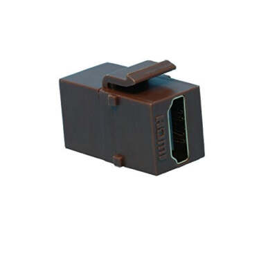 RiteAV HD 2.0 Keystone Jack Coupler Brown Female/Female