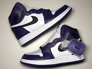 air jordan 1 court purple ebay