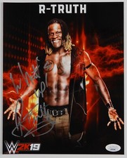 R Truth JSA Signed Autograph Photo 8 x 10 WWE R Truth JSA Signed Autograph Photo 8 x 10 WWE