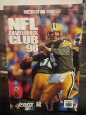 NFL Quarterback Club 98 NINTENDO 64 N64 Football Game Manual Booklet **ONLY**