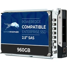 WaterPanther 960GB SAS 12Gb/s 2.5" Enterprise SSD G14 G15 G16 Health 90% -100%