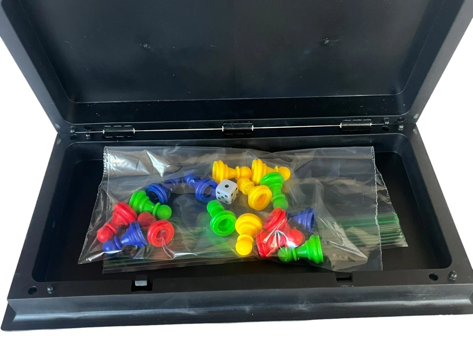 25cm Ludo Game Compact 5 in 1 Eco-friendly 5 in 1 Ludo Chess Set Educational - Image 4 of 4