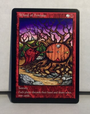 Wheel of Fortune - Premium Quality Altered Art Custom Card