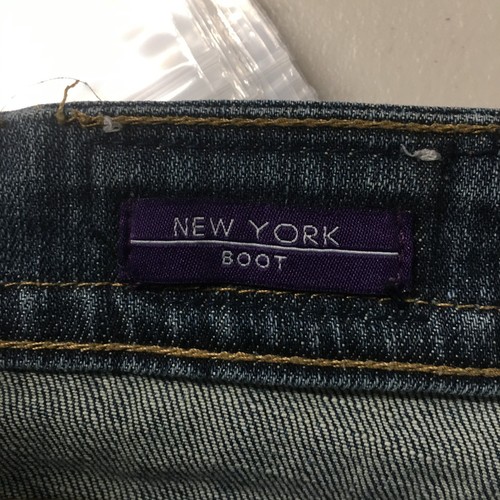 Vigoss New York Boot Jeans Womens 13 (Actual 36x32) Blue 5 Pockets Mid Rise - Picture 17 of 19