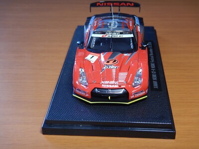 Super GT 500 Xanavi Nismo GT-R 2008 Champions Ebbro 1/43 Autobacs