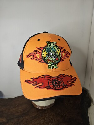 Rat Fink Ed Big Daddy Roth Baseball Hat Cap Embroidered Vintage