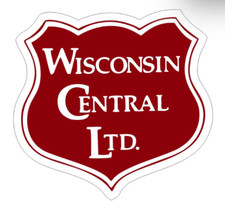 4" wisconsin central railroad railway bumper sticker decal usa made
