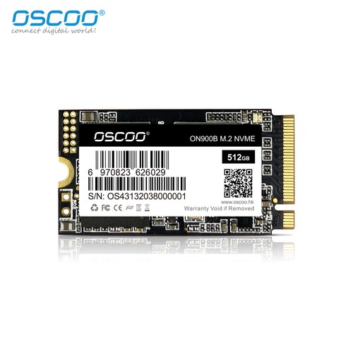 NEW OSCOO 512GB PCIe NVMe 42MM SSD Gen3x4 M.2 2242 Internal Solid State Drive - Afbeelding 1 van 7