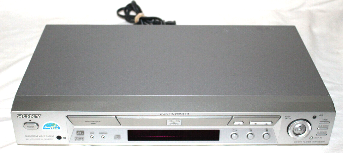 Sony DVP-NS700P DVD CD Progressive Scan Player Dolby Energy Star
