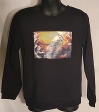 Kidgets-boy's black T-Rex Dinosaur long sleeve shirt size 4t