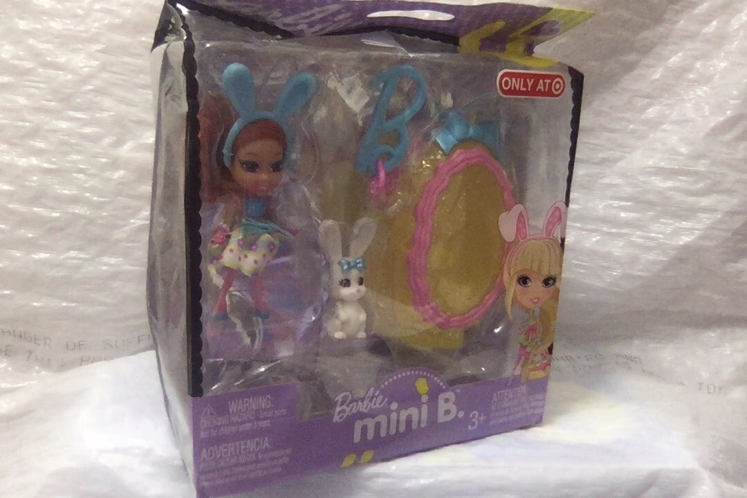 @わんわん★Barbie mini b バービー フィギア Barbie Mini B. Doll And Accessories Easter #24 New | eBay