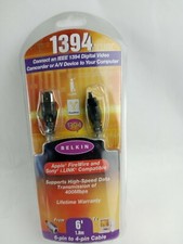 Belkin 1394 FireWire i.LINK 400Mbps 6' 6-Pin to 4-Pin