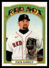 2021 Topps Heritage Zack Godley #345 Boston Red Sox