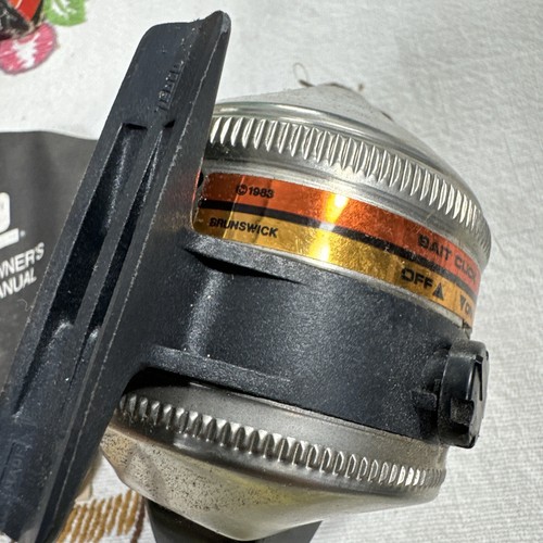 NOS Zebco 33 Spin cast Reel Vintage 1983 - Bild 5 von 11