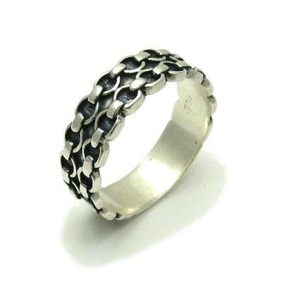 Genuine Sterling Silver Ring Band Solid Hallmarked 925 Handmade Nickel Free
