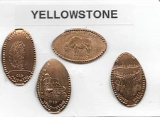 Elongated Pennies- Yellowstone Forever Young- West Yellowstone, Montana