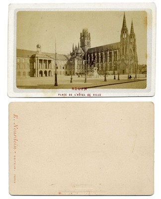 CDV Ancien - Mairie De Paris - Photo Carte De Visite - Réf B 43