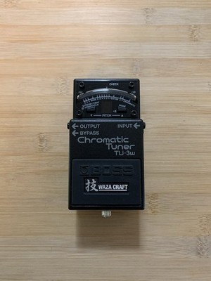 Boss TU-3W Chromatic Tuner Waza Craft Guitar Pedal