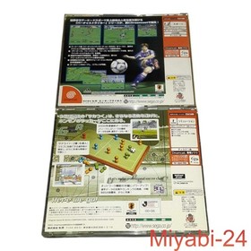 SEGA Dreamcast 2 Game Set Soccer Virtua Striker 2 & J.League Pro Soccer