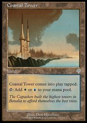 Coastal Tower #321/350 Invasion MTG Uncommon Land